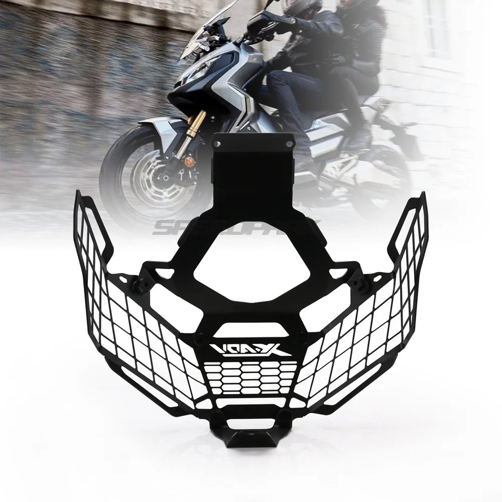 Бесплатная доставка Мотоцикл черный модификации фар решетка гвардии протектор