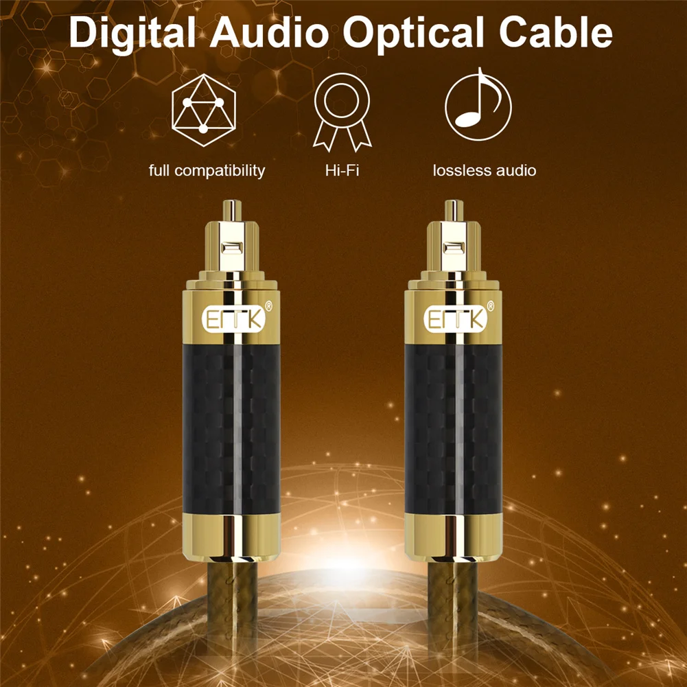 Оптический аудиокабель SPDIF с цифровым звуком коаксиальный шнур OD8.0