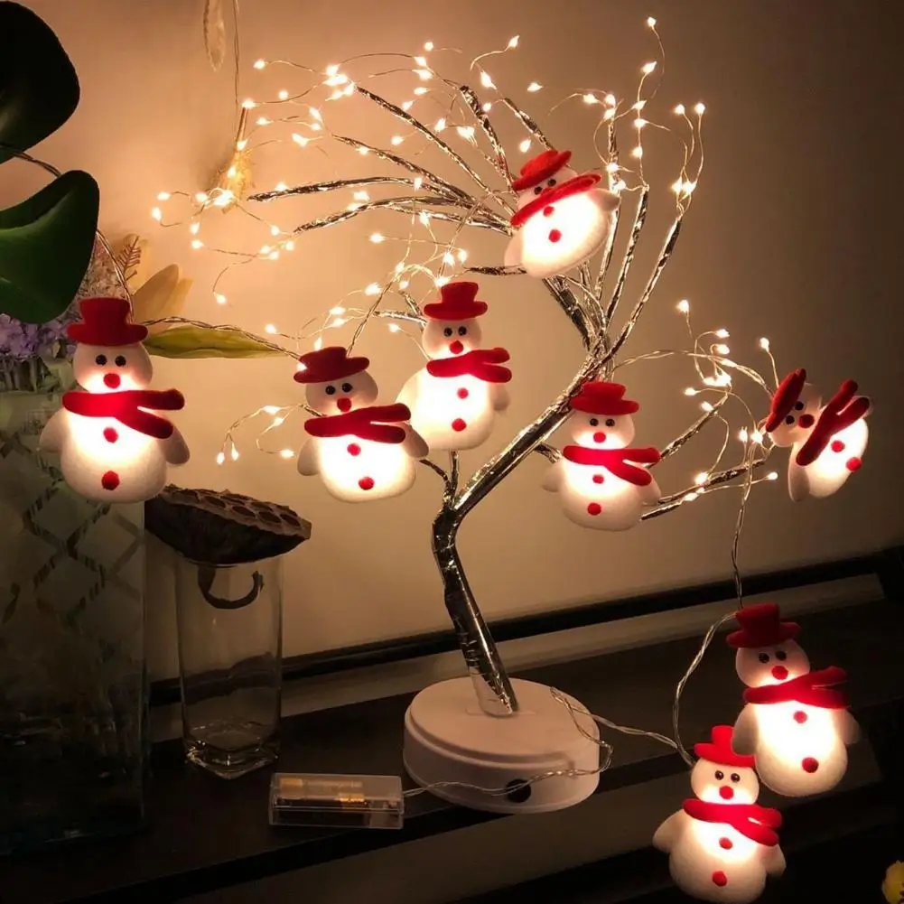 

Christmas Fairy Lights Deer LED Lights Battery Light Christmas Tree Lights Xmass Decoration For Home Gifts For New Year 2021