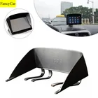 Твердая простая 7-дюймовая черная маска для экрана, универсальный солнцезащитный козырек, Аксессуары для GPS, солнцезащитный козырек для навигатора