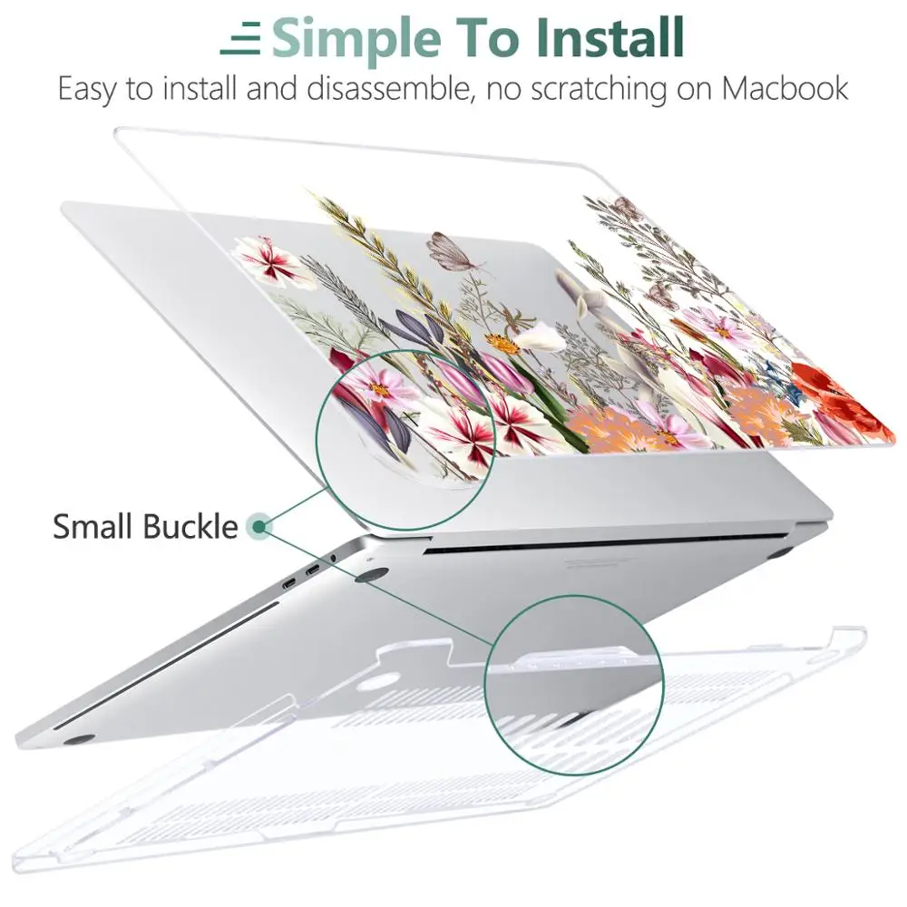 Чехол для ноутбука Apple MacBook Pro Retina Матовый Прозрачный чехол сенсорной панели и Air 11