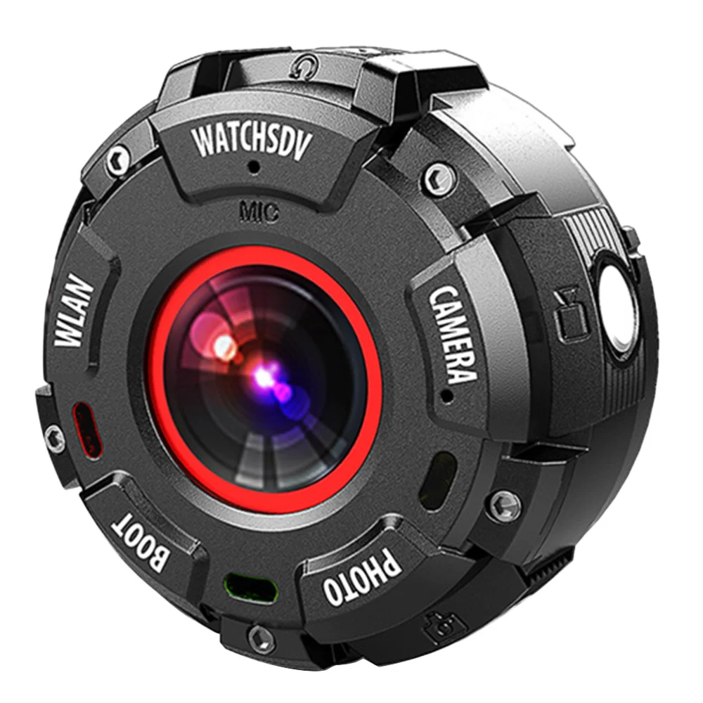 Мини 1080P Водонепроницаемая Спортивная камера DV часы видеорегистратор Wi Fi