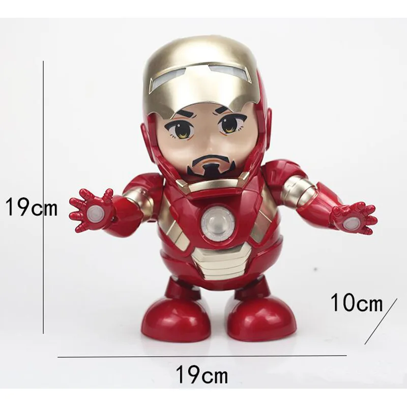 

Disney Anime Characters Revenge League of Legends Iron Man Dancing Robot Electric Singing Smart Children's Toy Christmas Gift