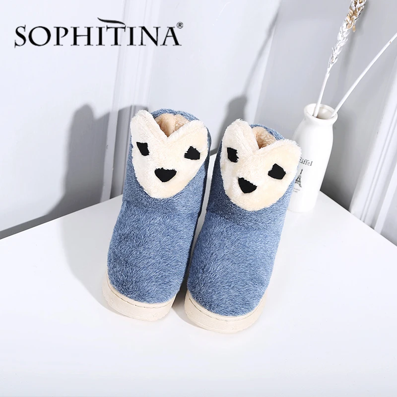 SOPHITINA/новая обувь на плоской подошве Теплая и удобная женская повседневная