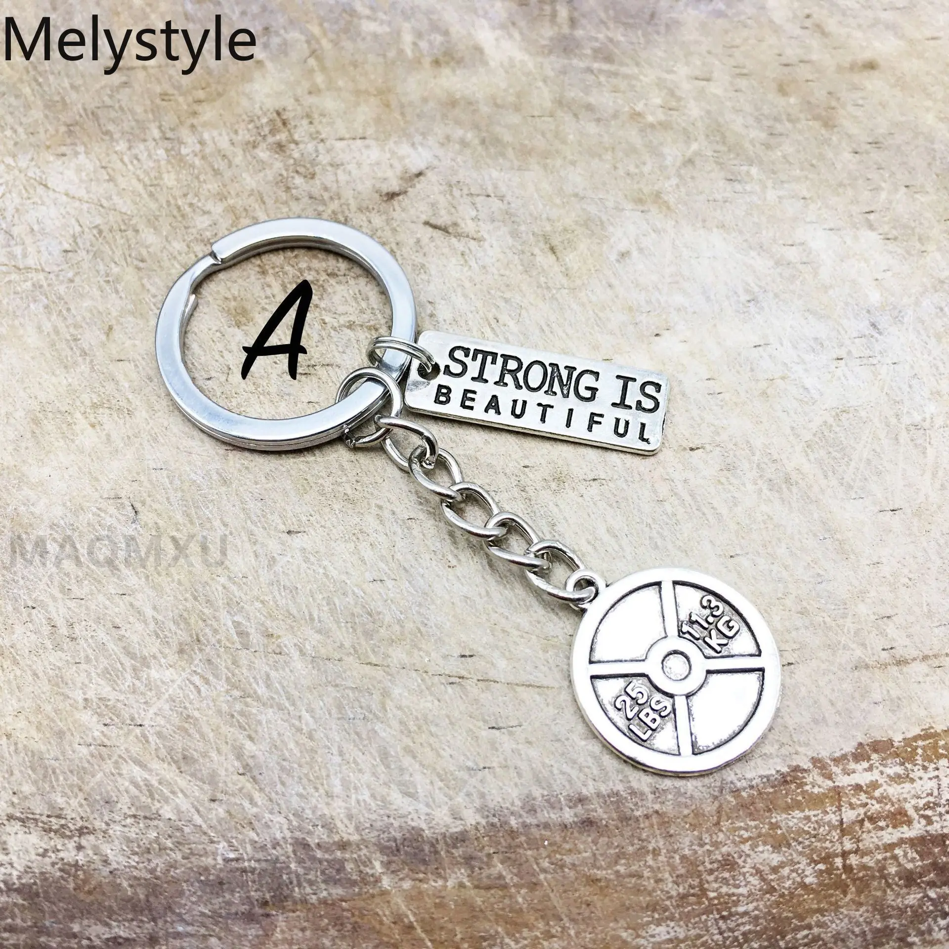 2020 штанга брелок гантели модный сильный красивый для ключей мужчин и женщин