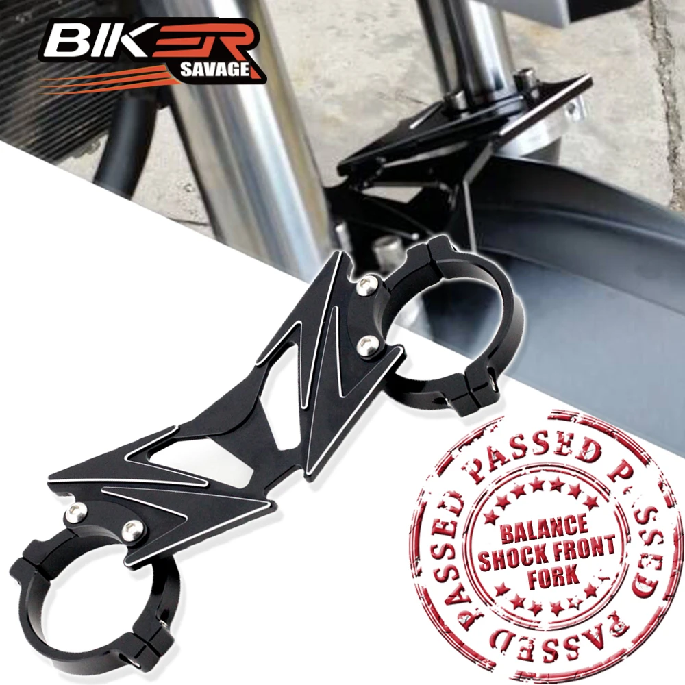 

Moto CNC Balance Shock Front Fork Parts Stabilizer Bracket Motorcycle Accessories For KAWASAKI Z 250 2013-2020 300 2015-2020