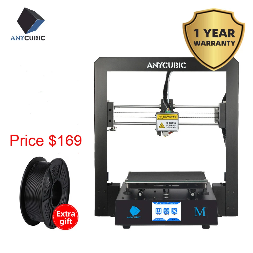 ANYCUBIC 3d принтер I3 Мега размера плюс полный металлический каркас платформы рабочего стола промышленного класса высокой точности 3d Drucker наборы нити - Цвет: I3 Mega-