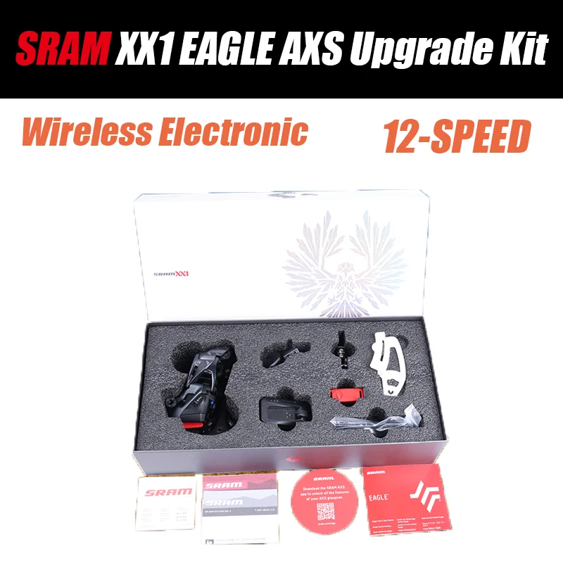 

SRAM XX1 Eagle AXS 1X12 Speed Electronic Bicycle Groupset Kit Wireless Shifter Trigger Lever Rear Derailleur Battery Charger