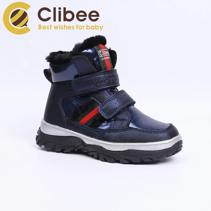 CLIBEE зимние туристические ботинки для мальчиков Детские уличные Прогулочные