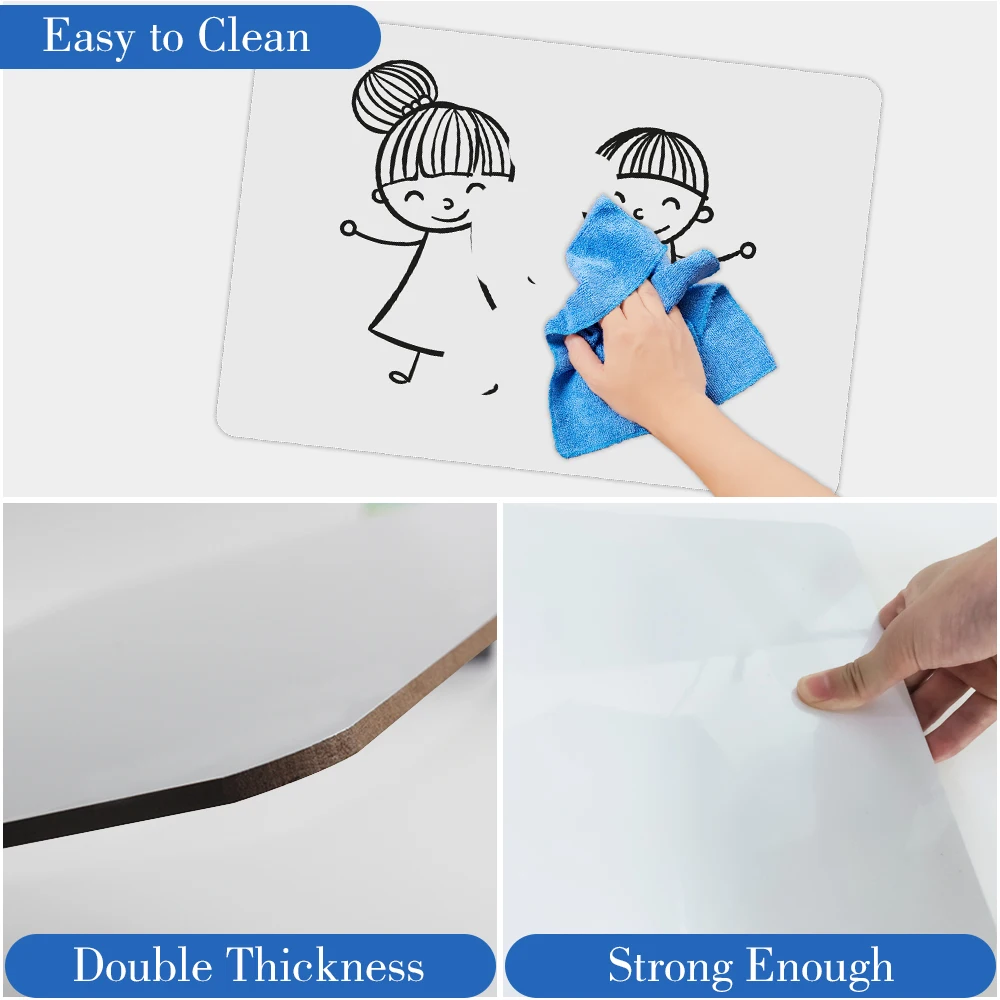 2021 new Dry Erase Painting Writing White Board Message Boards Children Drawing Note Stationery for office and study | Канцтовары для