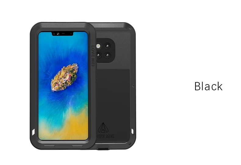 Металлический противоударный защитный чехол для huawei mate 30 Pro 20 10 9, водонепроницаемый защитный чехол для huawei P20 P30 Pro P20 lite