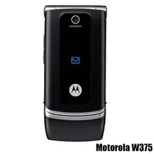 Motorola W375 Refurbished-Original Unlocked Flip W375 Mobile phone 1.8 inch  FM Radio Loudspeaker Cell Phone & Fast Shipping