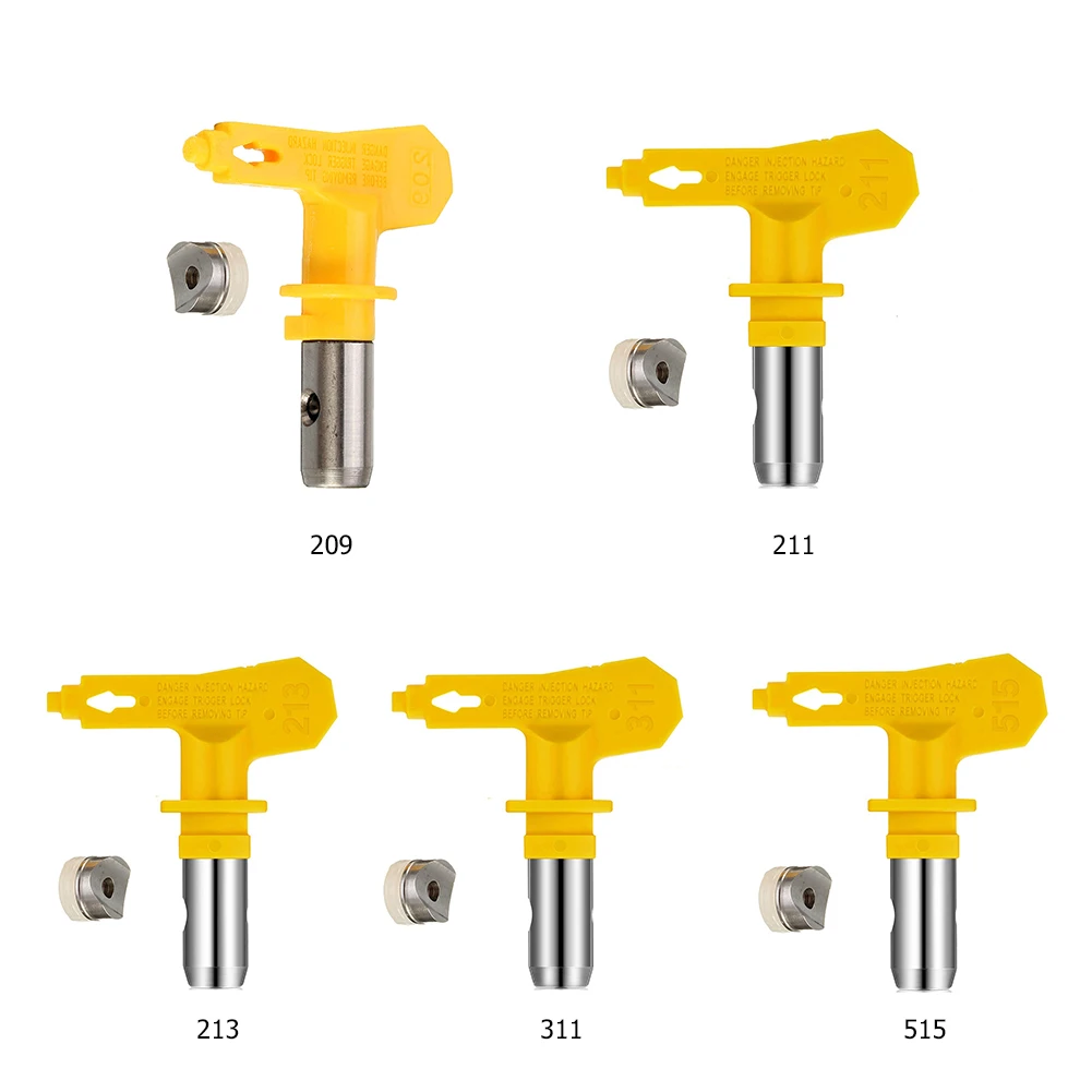 Безвоздушный распылитель сопла Универсальный порошковое покрытие краска