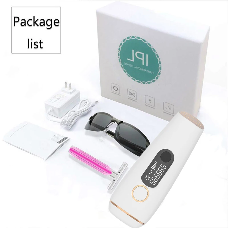 

999999 Flash Professional Permanent IPL Hair Removal Laser Epilator For Women LCD Display Bikini Ipl Laser Hair Removal Machine