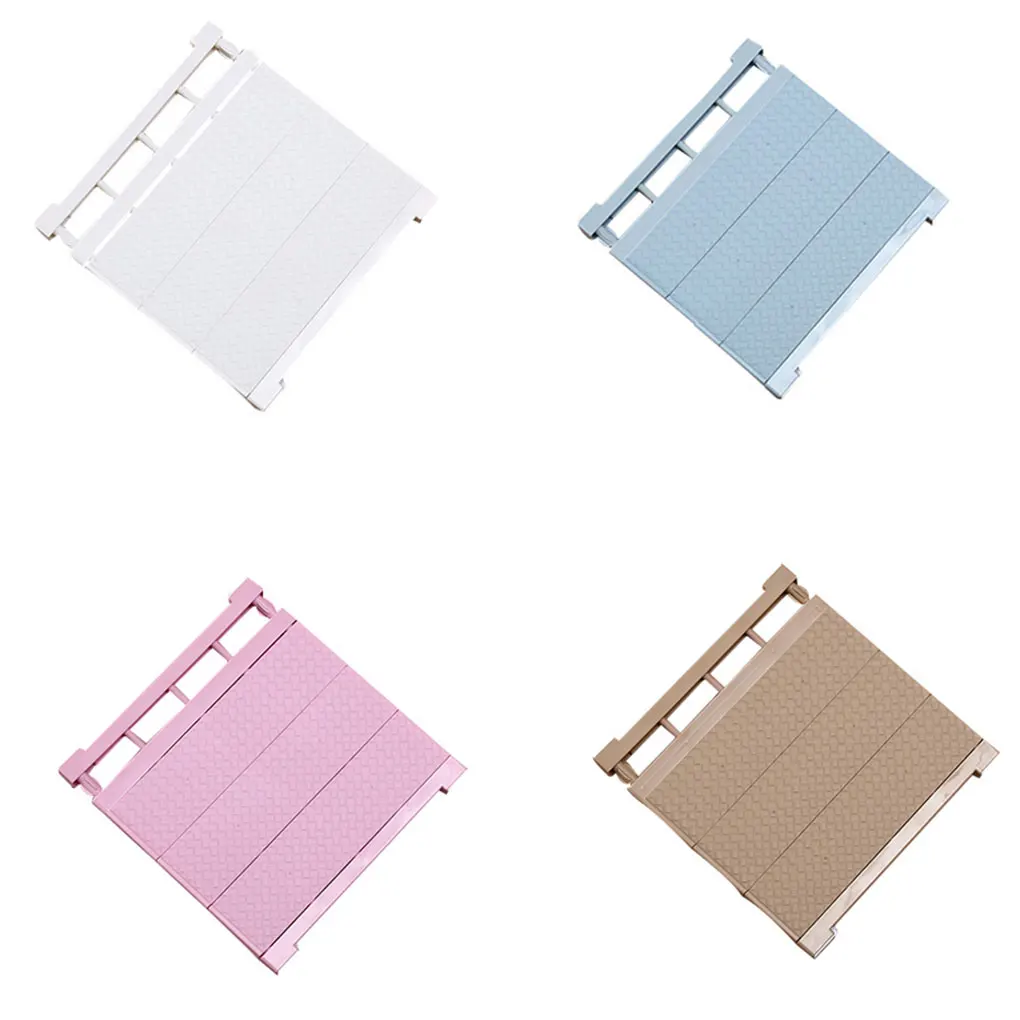 Регулируемый органайзер для шкафа полка хранения настенная кухонная стойка