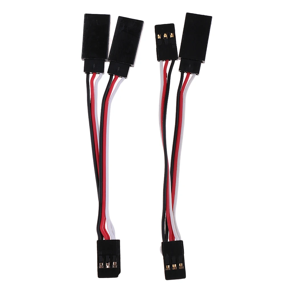 Фото 2 in 1 Y Shape Wire Harness Cable Male Female Connector 3Pins for RC Car ESC Игрушки и хобби 2 in 1 Y Shape Wire Harness Cable Male Female Connector 3Pins for RC Car ESC Игрушки и хобби