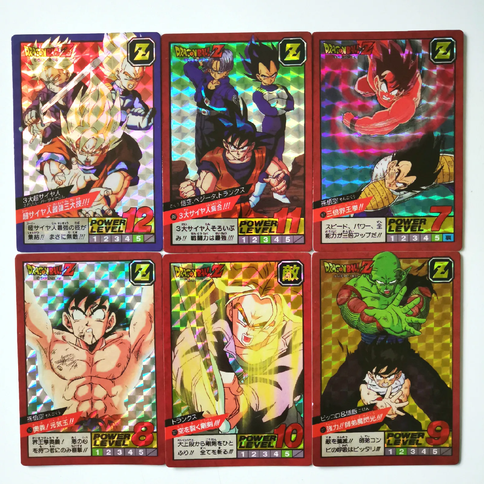 43 шт./компл. супер Dragon Ball Z борьба 3 информацию о недостающем героев карточной