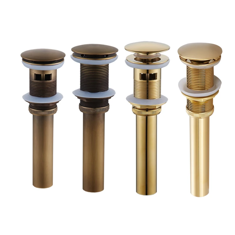 Высококачественный круглый смеситель для ванной комнаты в сборе Выдвижная труба