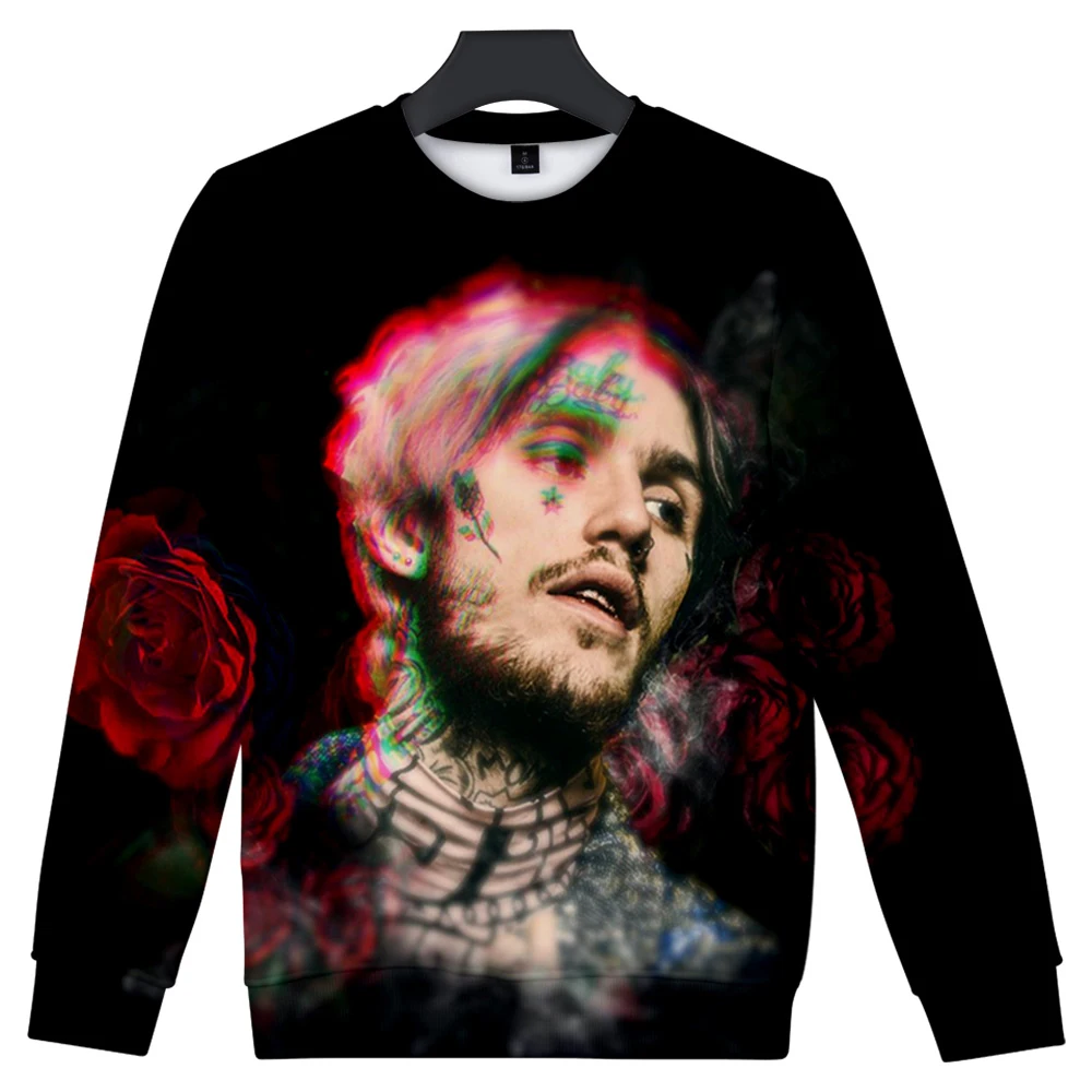 

Hip Hop Lil Peep Hoodies With Hat For Men Women Unisex Fleece Sweatshirt Plus Size Spring Autumn Streetwear men's clothing