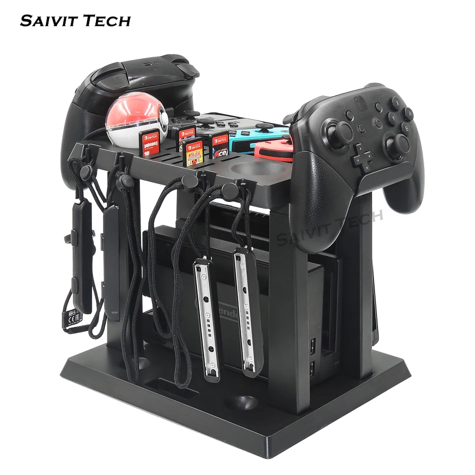 Многофункциональный Nintend стойка переключатель и аксессуаров для игровой