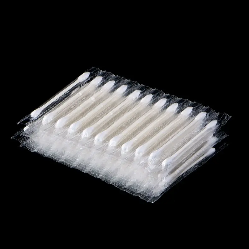 

Disposable Double-ended Cotton Swabs Individually Packaged For Portable Travel