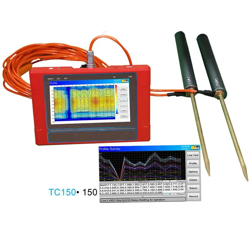 

PQWT-TC150 Automatic Mapping Underground Water Detector