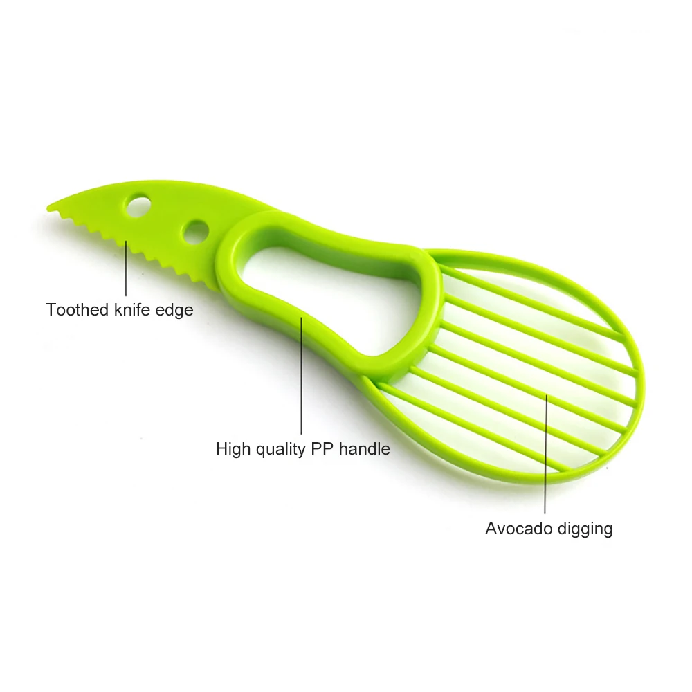 Многофункциональный портативный нож для резки фруктов с маслом авокадо и Ши