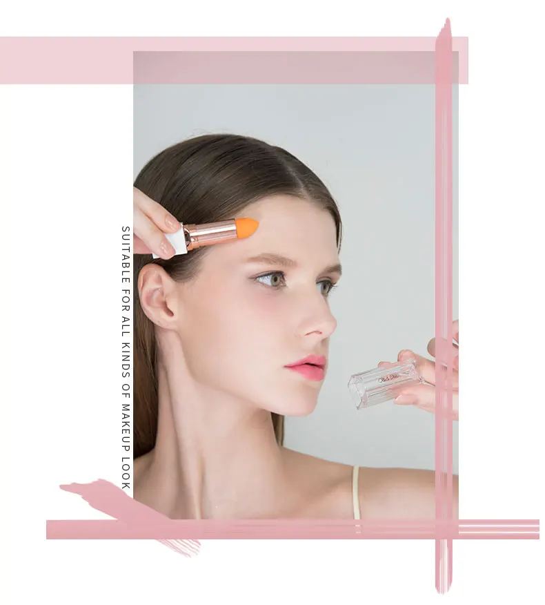 Бренд Miss Gorgeous 1 шт. губка для макияжа губная помада в форме Косметической Пудры