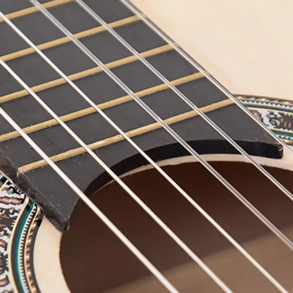 

80% Hot Sale 6Pcs/Set Guitar Strings Lightweight Perfectly Electric Tool Guitar Strings Acoustic Set Music Accessories for Gift