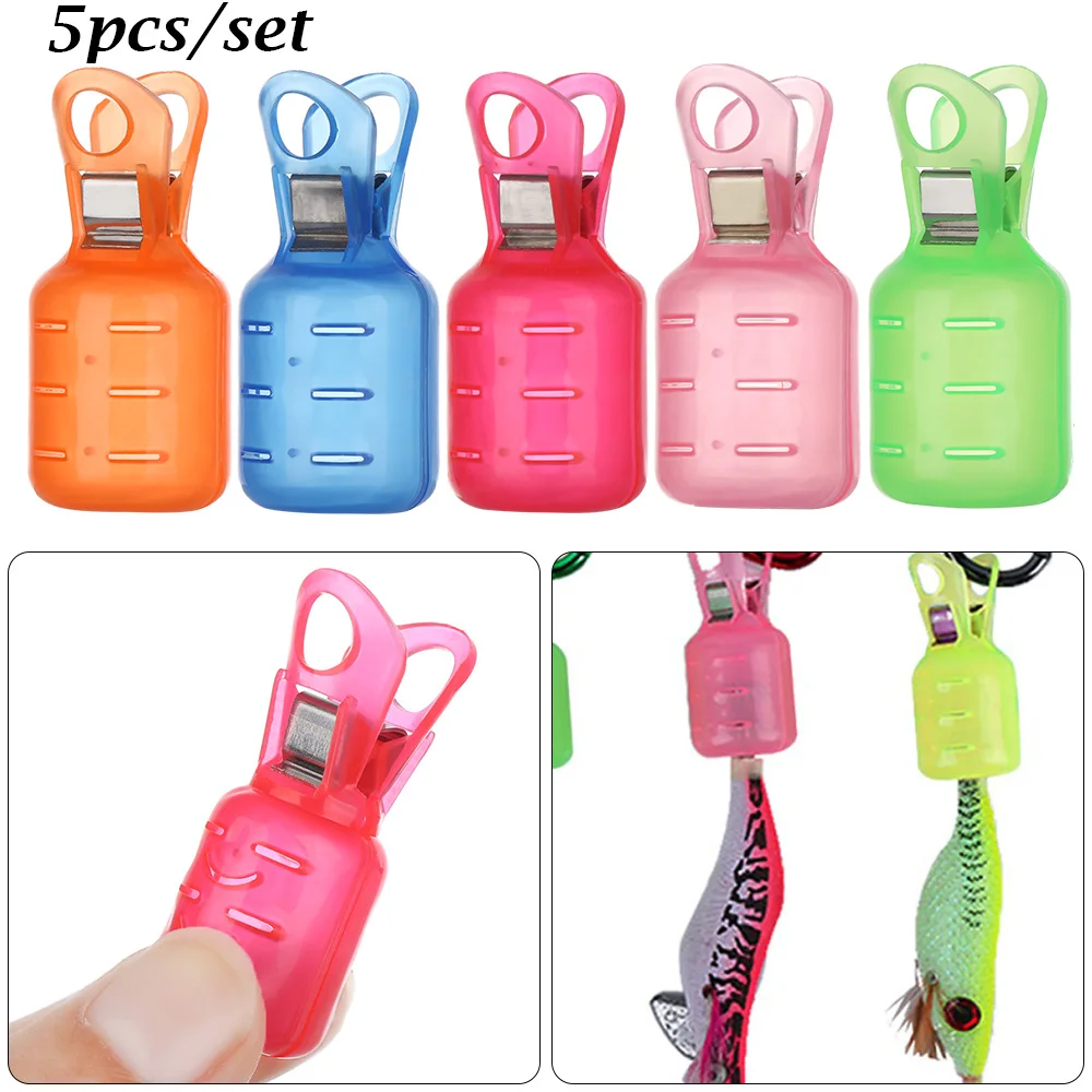 5 шт./компл. пластиковая крышка крюка для деревянных креветок крючок кальмара