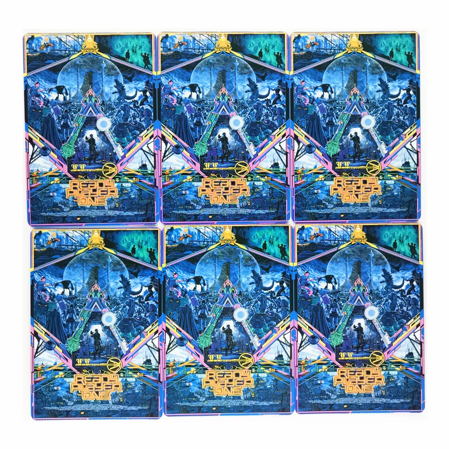 9 шт./компл. ONE PIECE Digimon Angewomon DC Nezuko Boa Хэнкок игрушки хобби Коллекционные вещи игра