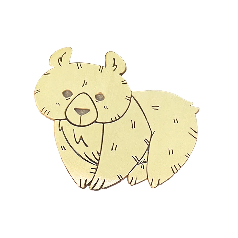 Индивидуальные булавки для лацканов с изображением животных серого морского