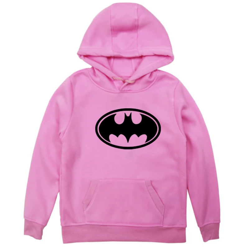 Hoodies 6 Толстовки с капюшоном для маленьких мальчиков и девочек; толстовка с принтом Бэтмена для малышей; детская повседневная спортивная одежда; Утепленная зимняя одежда для малышей; Новинка года - Цвет: Hoodies 6