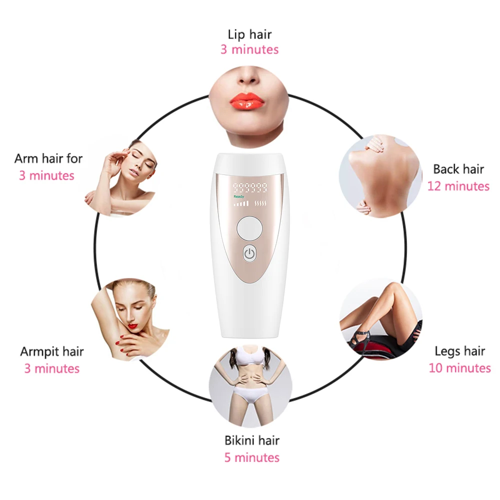 эпилятор для женщин лазерный депилятор женский Фотоэпилятор FIEEZOE 999999 Flash