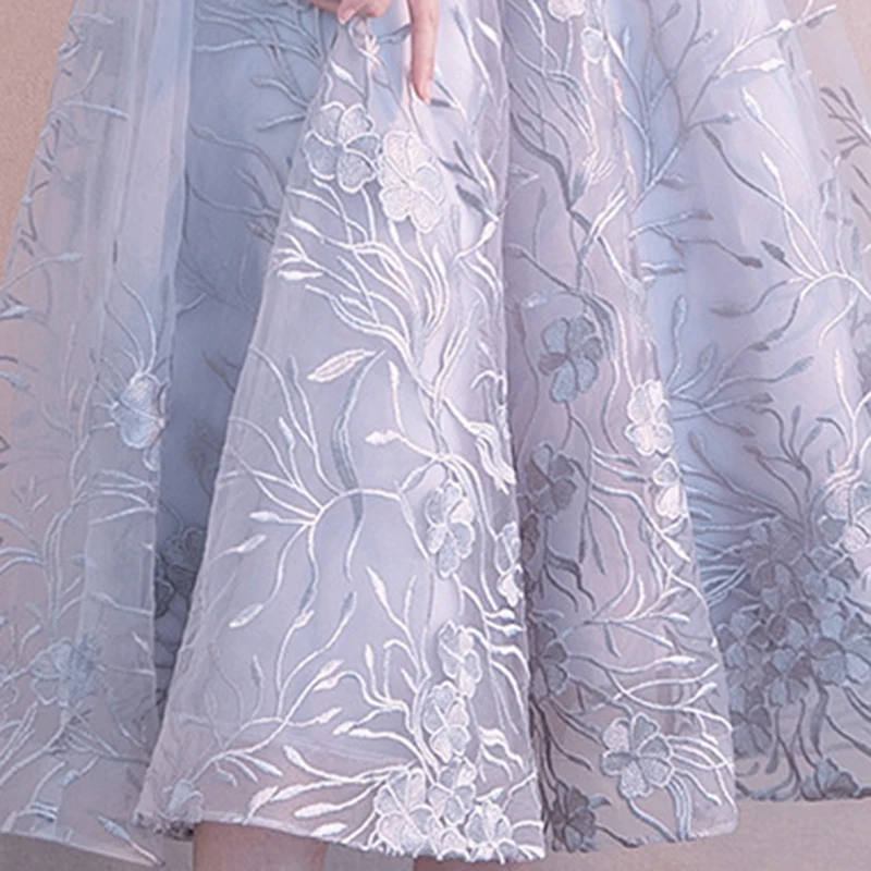 DongCMY, новинка, Короткие Цветочные платья для выпускного вечера, Vestidos, элегантные вечерние платья для выступлений