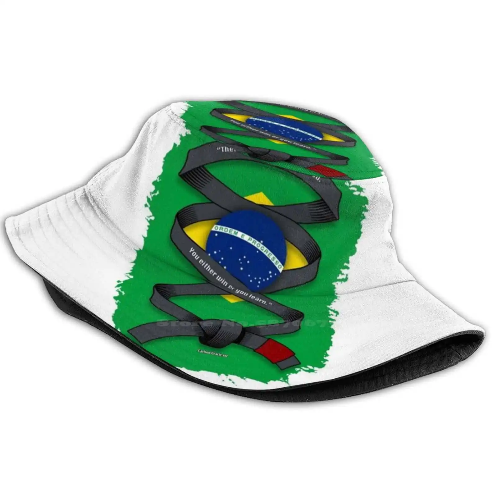 

Нет потери в джиу-джитсу, вы выиграете или учитесь-цитата Bjj-Головные уборы бразильского джиу-джитсу с узором, уличная шляпа, солнцезащитная ...