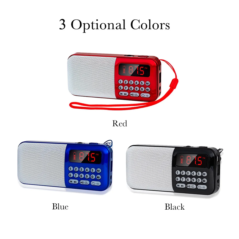 Портативная мини колонка беспроводная с зарядкой TF картой USB mp3