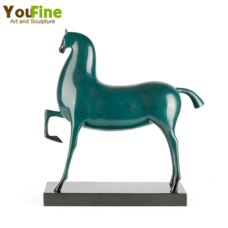 

Modern Art Bronze Horse Statue Ornament Large Horse Sculpture Casting Bronze Artwork Crafts For Home Decor Or Luxurious Gifts