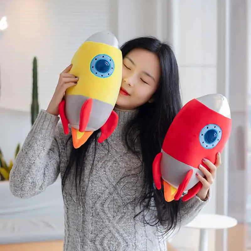 3 модели креативных плюшевых ракетных кукол 35/55/100 см космический корабль мягкие