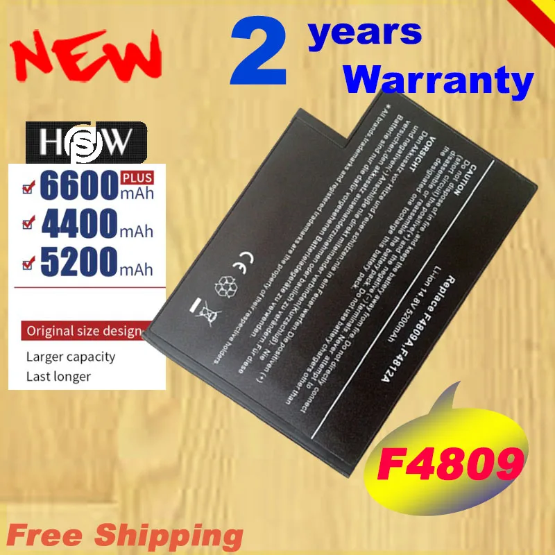 HSW ноутбук Батарея для Compaq 2102 2103AP 2105 2107AP 2108 2120 F4809A F4812A HSTNN DB13 IB13 быстрая