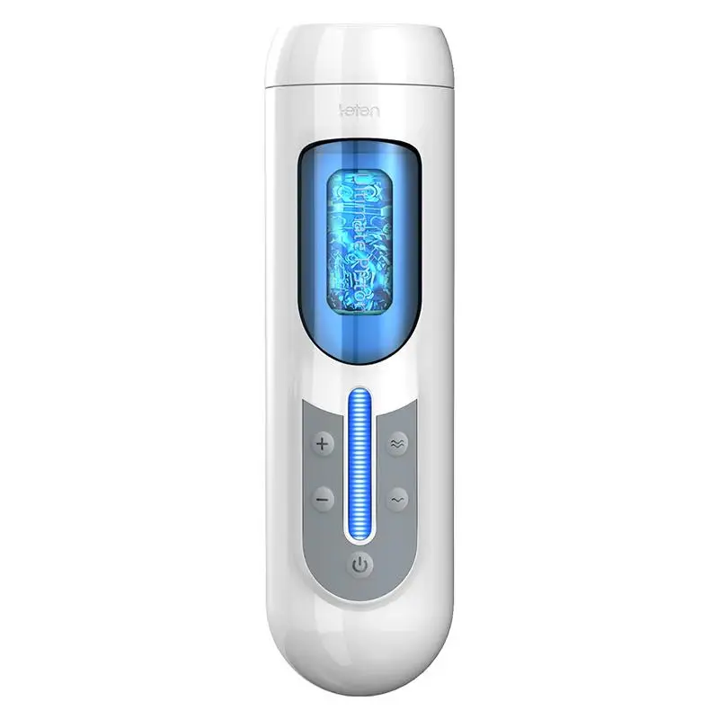 Автоматический мужской мастурбатор Leten телескопический в виде влагалища для