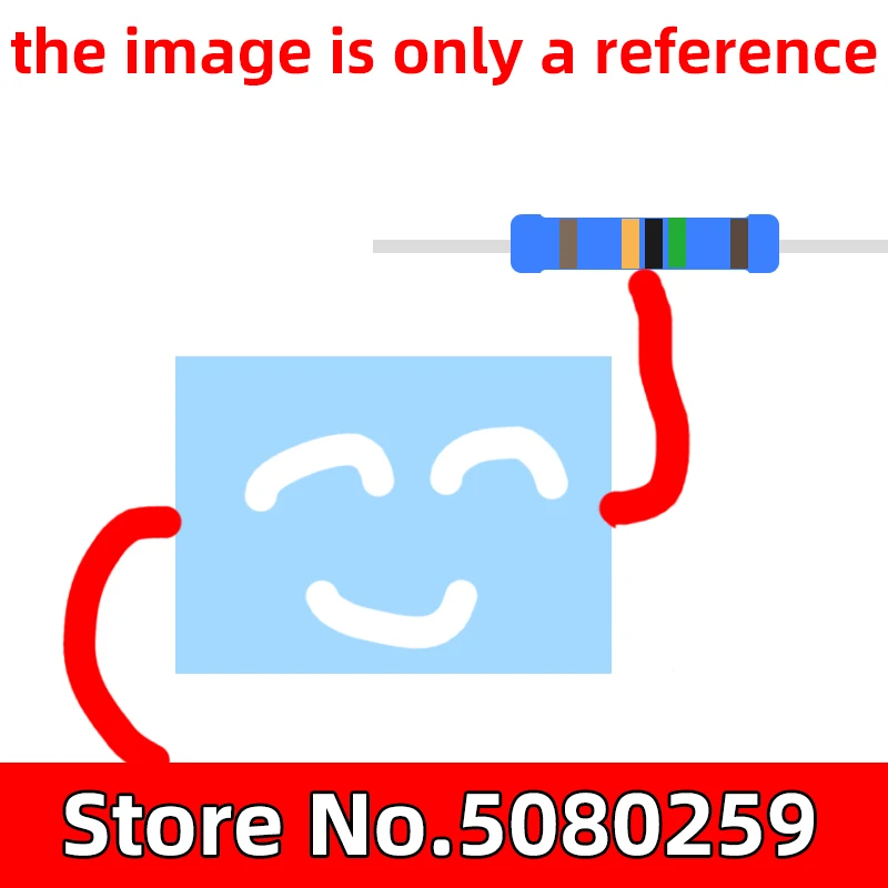 

20 шт. 2 Вт Резистор из металлической пленки 1% пять-функция управления цветовым кольцом 330 360 390 430 470 510 560 620 680 750 820 910 Ом