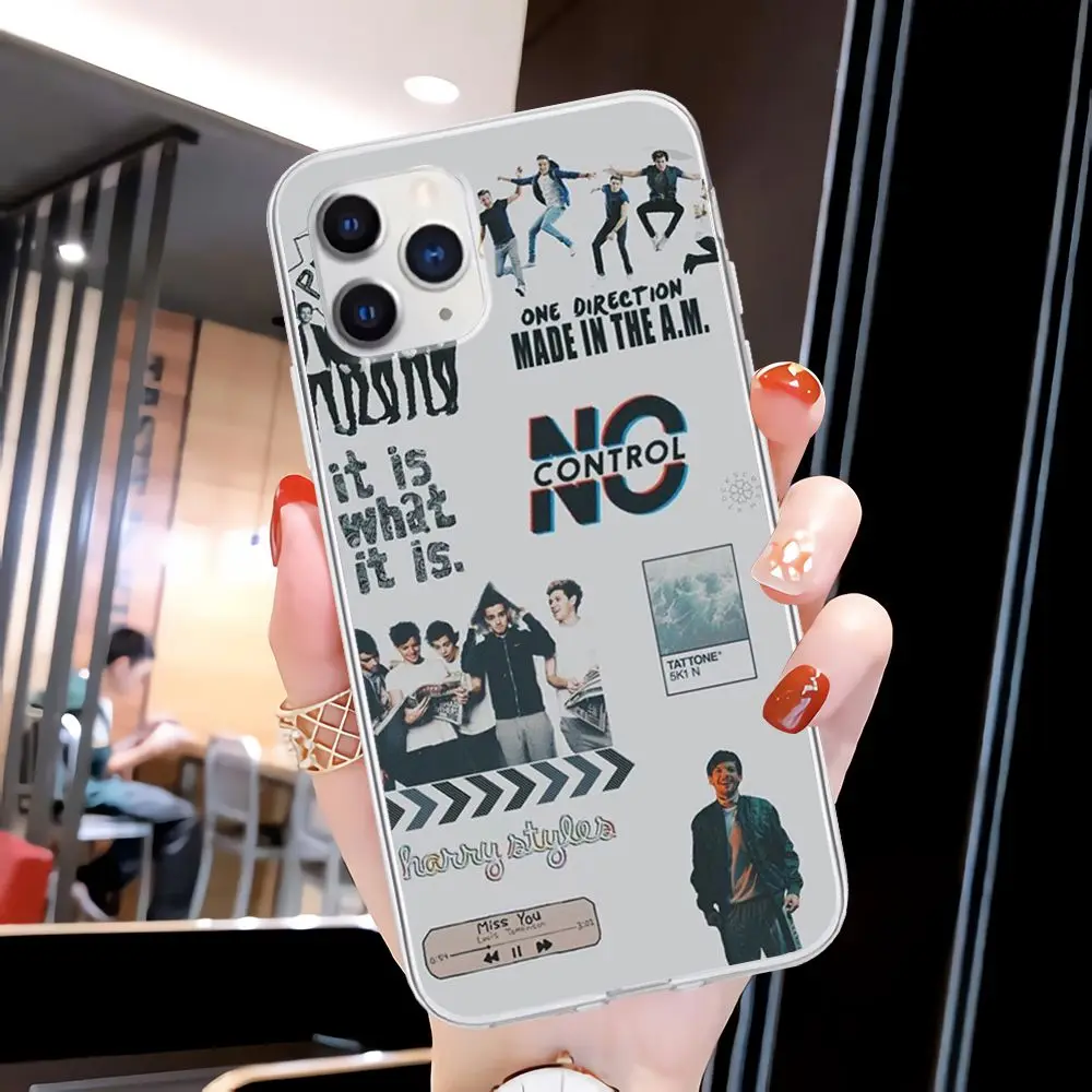 

One Direction High-end Protector Transparent Cell Phone Case Clear Cover For Huawei P20 P40 Lite P30 Pro P Smart Nova 3e 6 Se