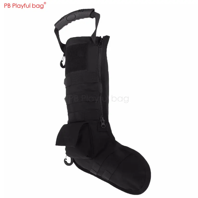 

Игровая сумка для улицы, тактические рождественские носки MOLLE для любителей милитари, портативные сумки для хранения, украшения комнаты CS, и...