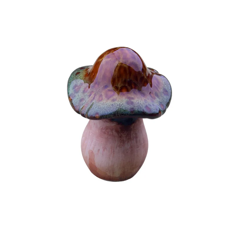 3 штуки в упаковке Керамика грибы декоративная статуэтка для сада и дома