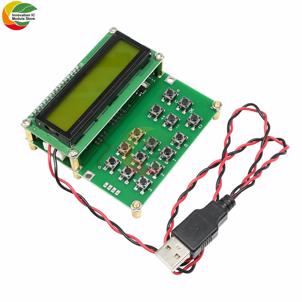 Генератор радиочастотных сигналов Ziqqucu 1602LCD 35-4000 МГц генератор времени-источника