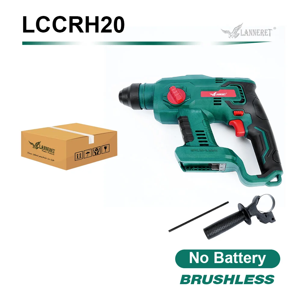SET 1 -No Battery LANNERET электрический бесщеточный углошлифовальный станок 125 мм 20 В Аккумуляторный шлифовальный станок Ач Беспроводная угловая шлифовальная машина - Цвет: SET 1 -No Battery