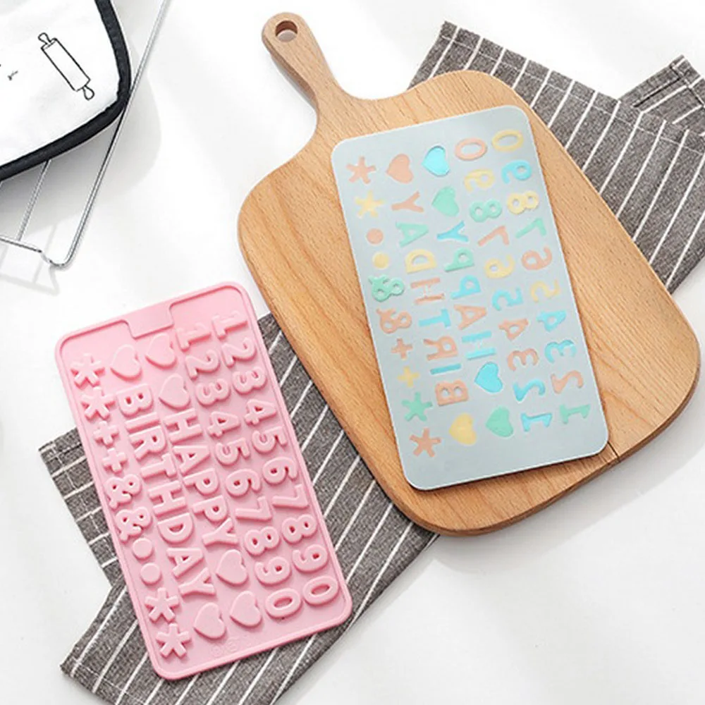 1 шт. буквы алфавита шоколадная форма дефис силиконовая для выпечки желе