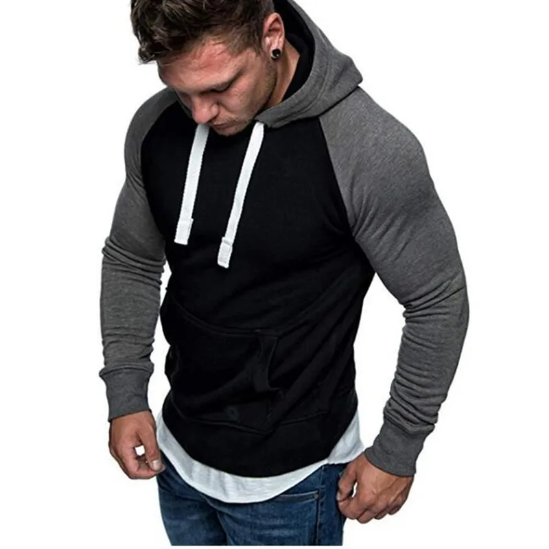 2019 брендовая одежда мужские толстовки тонкий свитшот с капюшоном унисекс пальто