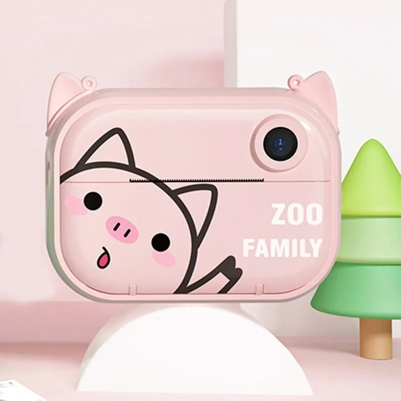 

for Boys Creative Fun Instant for Camera with Print Print Portable Girls and Kids Gift Paper Camera Print Camera for Kids with P
